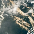 Az Amazonas “aranyfolyóit” feltáró ritka felvételeket közölt a NASA